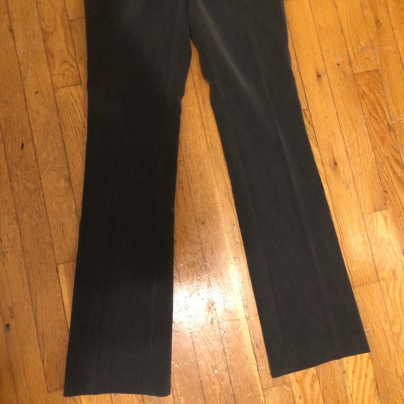 Dark Grey Ann Taylor Work Pants Size 2 - Picture 3 of 3